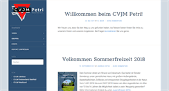 Desktop Screenshot of cvjm-petri.de
